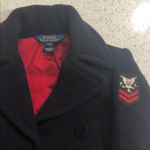 Ralph Lauren Wool Blend Peacoat BOYS 2T